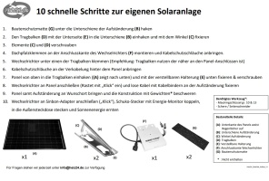 0% USt. Möglichkeit für PV Artikel