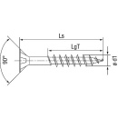 SPAX Senkkopfschraube Edelstahl A2 Teilgewinde T - STAR Plus ø 6,0 x 60 mm, VPE 100 Stück 4003530091988 NEU