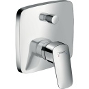 hansgrohe Logis inbouw badmengkraan rozet 155 x 155 mm...