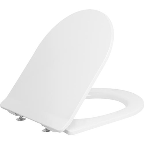 MKW WC seat design ""Danio Slim"" with soft-closing mechanism, Duroplast white NEW