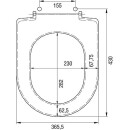 MKW WC seat design ""Danio Slim""...