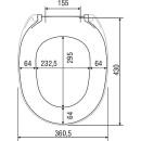 MKW WC seat design ""Onovo Slim""...