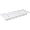 evenes lavabo Elikia 1210x180x510 mm 2 fori per rubinetto...