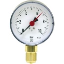 AFRISO Pressure Gauge 0-1.6 bar 80mmÝ G1/2...