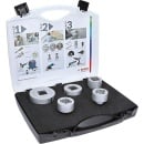 Set di punte a secco Bosch diamantate con supporto X -...