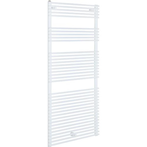 Radiateur sèche-serviettes Ragusa blanc RAL9016 H x L=1738 x 500mm Nouveau