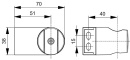 Ideal Standard Soporte de ducha Standard Idealrain Cube...