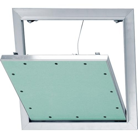 UPMANN porta dispezione Alu-Star con chiusura di sicurezza e piastra GK 2x12,5mm dimensione di montaggio 600x600mm 20318 NUOVO