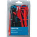 Set di puntali di sicurezza BENNING 4 mm in silicone 8...