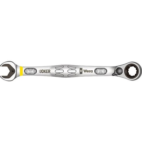 Wera Joker open-end ratchet spanner reversible, colour-coded Width across flats 10 5020065001 NEW