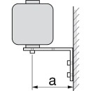 WS-Wandbefestigung universal Typ L-HV 100-150 galv. verzinkt inkl. Befestigungsm NEU