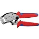 Alicates para engastar KNIPEX Twister16 con cabezal de...