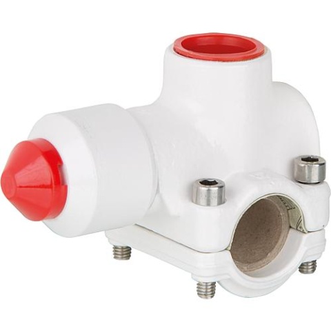 Flamco Pipe Joint T-Plus per tubi di raccordo, tubi in acciaio a parete sottile e in acciaio inox 42x3/4""x42 90542 NUOVO