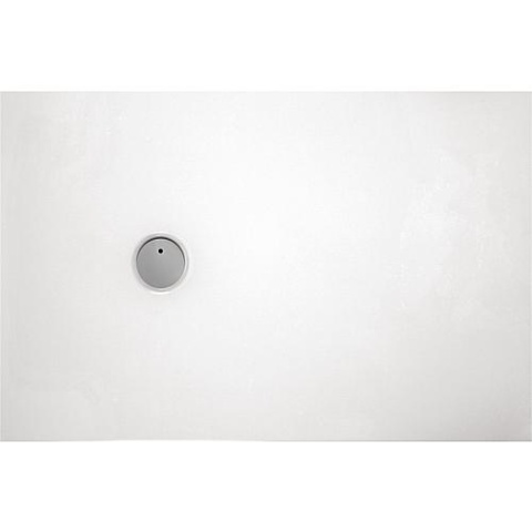 evenes Baignoire de douche Evje Rectangle 1400x35x900 mm Acrylique blanc NOUVEAU