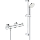 GROHE Brausethermostat-Set Grohtherm 800 mit Brausestange...