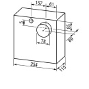 Boîtier apparent Helios ELS-GAP 8127 NOUVEAU