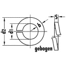 Spring washers form A DIN 127 ø 6.1 mm, PU = 1000...