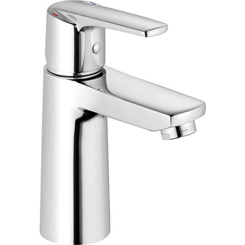 miscelatore per lavabo heinrichschulte Alpha 300 proiezione 103 mm cromo senza scarico Z059001-00010 NUOVO