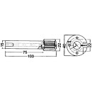 EBERLE Sonde de température/mesure de lair F893 002 -40...100°C 1,5m/silicone 52893000002 NEUF