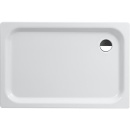 Shower tray ERAM Rectangle WxHxD: 1200x65x800 mm steel...