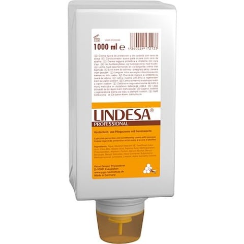 LINDESA Skin protection and care cream GREVEN Professional 1l Vario bottle 13640002 NEW