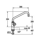 KWC Mezclador bimando fregadero Gastro Profesional cocina...