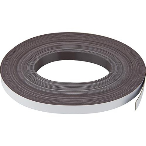 nastro magnetico beloh dimensioni 0,6 x 50 mm colore bianco, rotolo à 30 mtr. BM 200.057/00 NUOVO