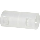 Toma de tubo F-tronic M25 transparente PU: 25 piezas...