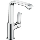 hansgrohe Metris 230 basin mixer 155 mm projection chrome...