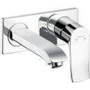 hansgrohe Metris wandmengkraan 225 mm projectie chroom...