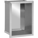 Evenes wall-mounted niche with mirror back panel depth...