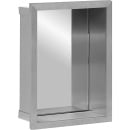 Evenes wall-mounted niche with mirror back panel depth...