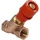 Resideo line regulating valve Honeywell Kombi-3-Plus, V5000 DN50(2"")IG, red NEW