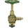 SCHLÖSSER Upper part for free-flow valve DIN 3502 with drain, rising stem 1813 3/4"" Surface: brass 18132000001 NEW