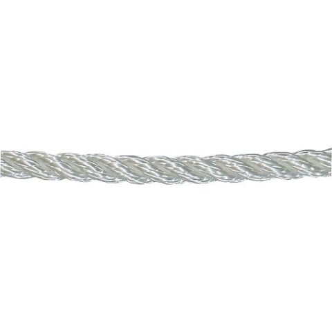 Wanner GEWA corda in fibra, poliammide ritorta, Ø 4 mm, lunghezza 50 m, bianco NUOVO