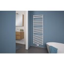 Radiateur sèche-serviettes Type Catania 1738 x 600mm, blanc RAL 9016 386629 NEUF