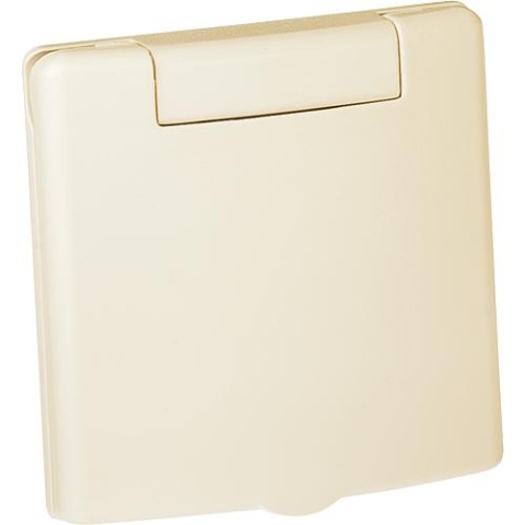 FAWAS wall inlet Quadra 8 x 8 cm, plastic RAL 9001, cream white 24613 NEW