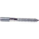 Hanger bolts stainless steel A2 M 10 x 80, PU: 100 pieces...