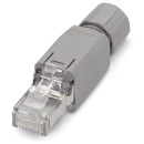 Wtyczka WAGO Ethernet RJ45 IP20, do montażu w terenie 750...