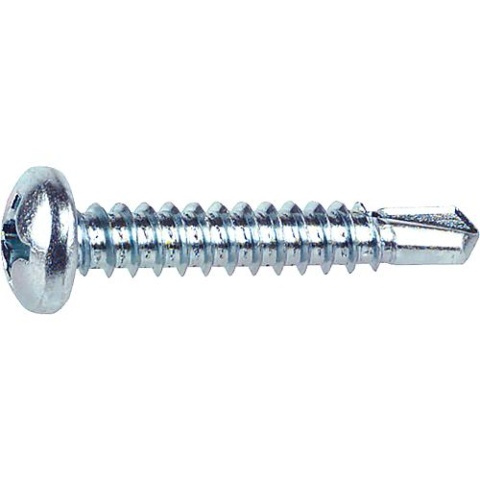 Drilling screw M-H PH3 DIN 7504 Ø 5.5 mm, L = 19 mm, lens head, galvanised, PU = 1000 pieces 4001796381508 NEW