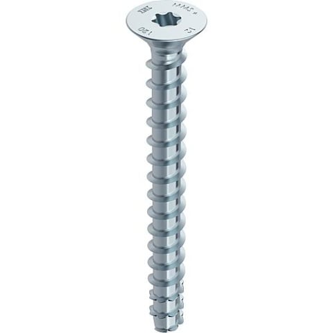 Heco Beton- & Mauerwerkschraube Heco, Multi-Monti plus mit Senkkopf, ø 7,5x50 mm, VPE = 100 Stück 48509 NEU