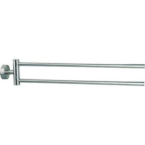 Evenes Towel rail AXIAL Projection 500mm, two-arm incl. fastening. NEW