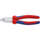 KNIPEX Alicates combinados cromados con mangos bicolor...