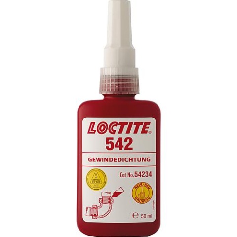 LOCTITE 542 Sigillante per filettature 50 ml omologato DVGW 234422 NUOVO