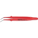 KNIPEX precision tweezers insulated VDE, angled tips,...