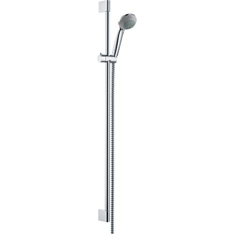 hansgrohe shower set Crometta 85 Vario/Unica Crometta 900 mm, 2 spray types Ø 85 mm chrome 27762000 NEW