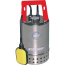 zehnder Pompe submersible pour eaux usées acier inoxydable 11/4"" IG, 230 V, débit 9,5 m³/h granulométrie 10 mm E-ZW 65A 15225 NEUF