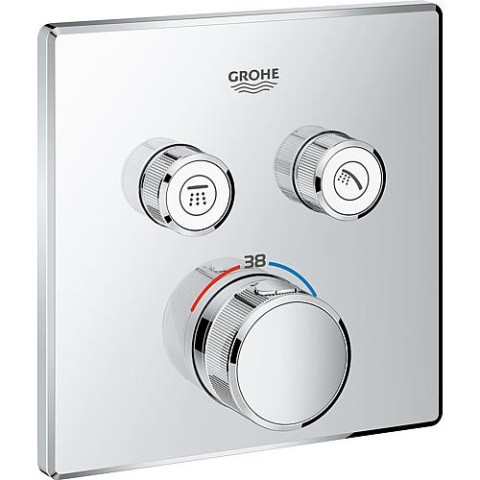 GROHE UP-Thermostat Grohtherm SmartControl chrom mit 2 Absperrventilen 29124000 NEU