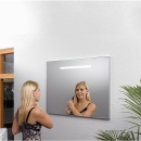 Evenes mirror Namsen with illuminated bezel 950x662mm New