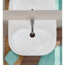 Lavabo Evenes EVID cerámica blanca WxHxD: 645x130x480 Nuevo